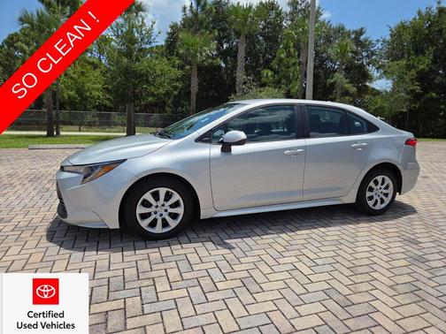 Classic Silver Metallic 2023 Toyota Corolla LE