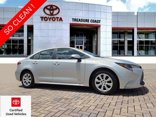 Classic Silver Metallic 2023 Toyota Corolla LE