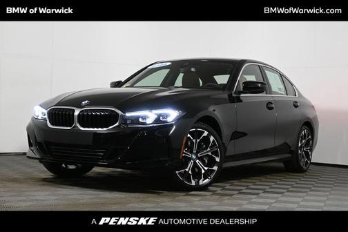 Jet Black 2025 BMW 330 i xDrive