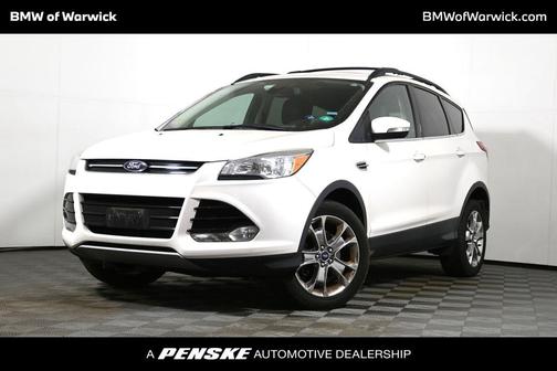 White Platinum Tri-Coat 2013 Ford Escape SEL