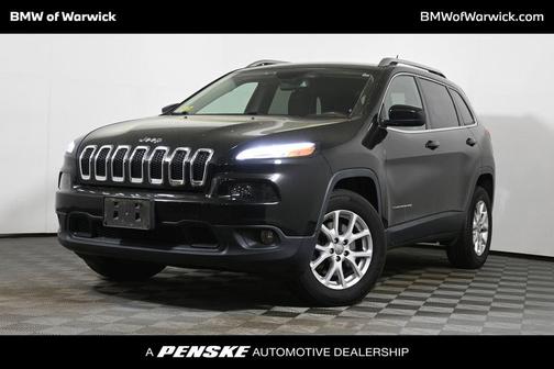 Brilliant Black Crystal Pearlcoat 2015 Jeep Cherokee Latitude
