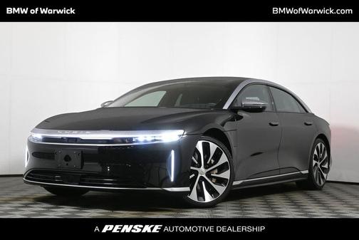 Black 2022 Lucid Air Grand Touring