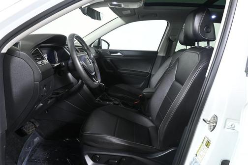 Pure White 2021 Volkswagen Tiguan 2.0T SEL