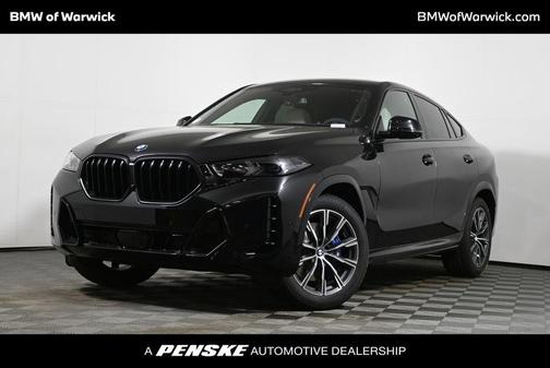 Black 2027 BMW X6 xDrive40i