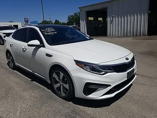 Snow White Pearl 2019 Kia Optima S