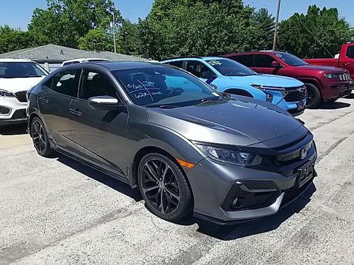 Gray 2021 Honda Civic Sport