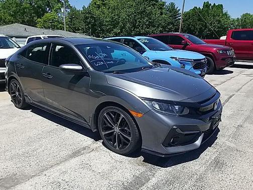 Gray 2021 Honda Civic Sport