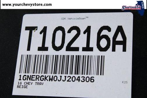 2018 Chevrolet Traverse LT Cloth