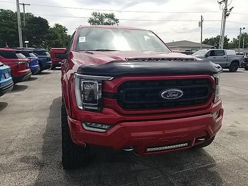 Rapid Red Metallic Tinted Clearcoat 2021 Ford F-150 Lariat