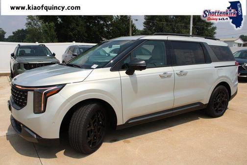 Ivory Silver 2026 Kia Carnival Hybrid SX
