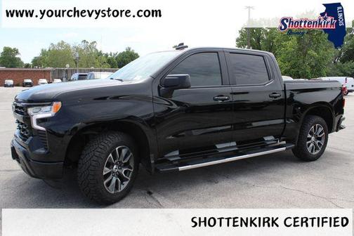Black 2022 Chevrolet Silverado 1500 RST