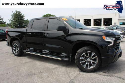 Black 2022 Chevrolet Silverado 1500 RST