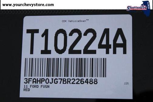 2011 Ford Fusion SEL