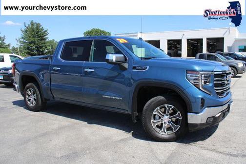 Downpour Metallic 2024 GMC Sierra 1500 SLT