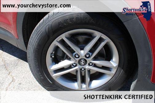 Serrano Red 2017 Hyundai Santa Fe Sport 2.4L