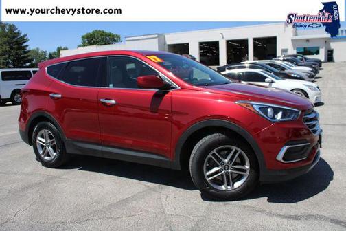 Serrano Red 2017 Hyundai Santa Fe Sport 2.4L