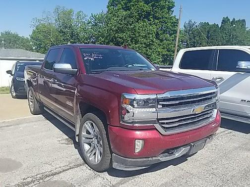 Siren Red Tintcoat 2017 Chevrolet Silverado 1500 High Country