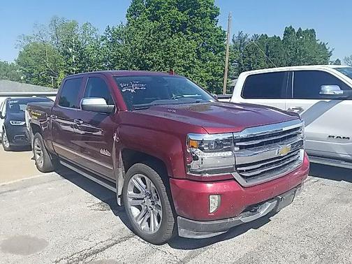 Siren Red Tintcoat 2017 Chevrolet Silverado 1500 High Country