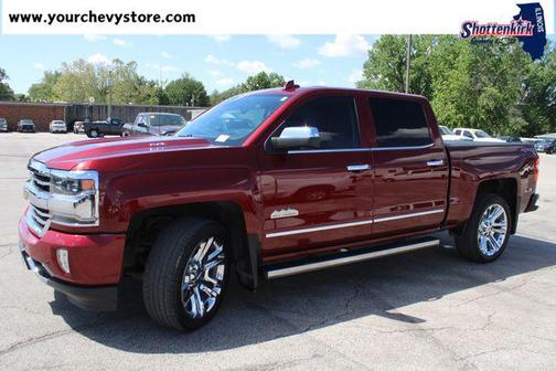 Siren Red Tintcoat 2017 Chevrolet Silverado 1500 High Country