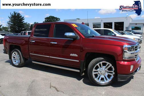 Siren Red Tintcoat 2017 Chevrolet Silverado 1500 High Country