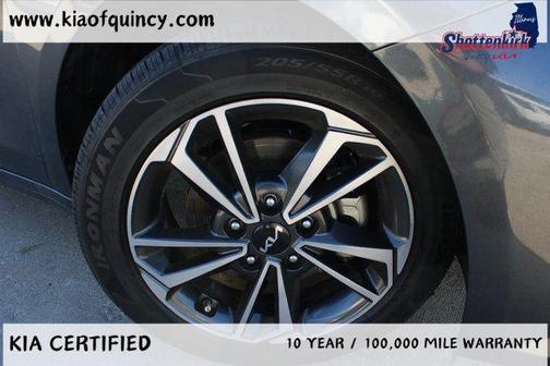Gravity Gray 2023 Kia Forte LXS