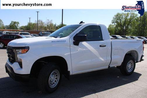 Summit White 2026 Chevrolet Silverado 1500 WT