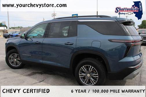Lakeshore Blue Metallic 2025 Chevrolet Traverse LT