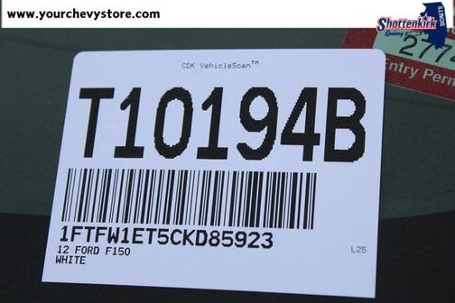 2012 Ford F-150 Lariat