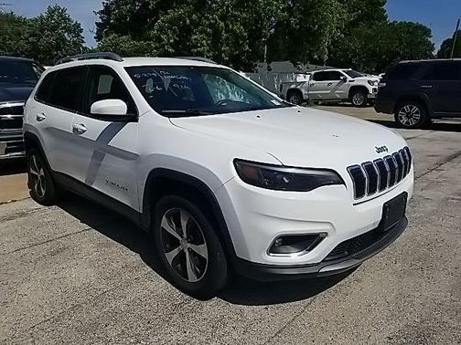 Bright White Clearcoat 2019 Jeep Cherokee Limited