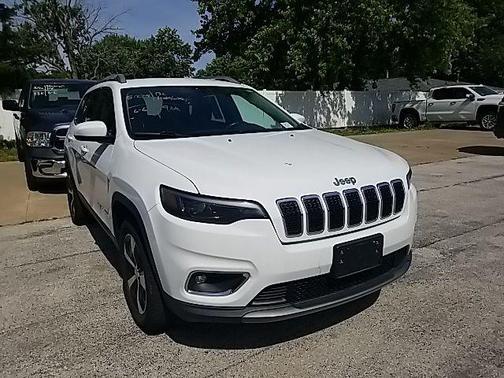 Bright White Clearcoat 2019 Jeep Cherokee Limited