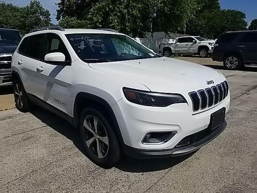 Bright White Clearcoat 2019 Jeep Cherokee Limited