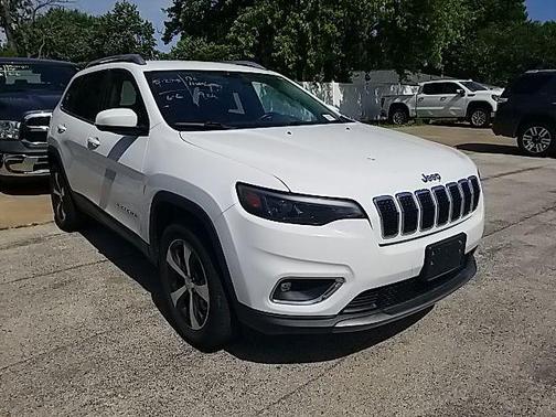 Bright White Clearcoat 2019 Jeep Cherokee Limited