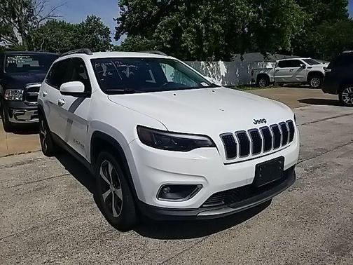 Bright White Clearcoat 2019 Jeep Cherokee Limited