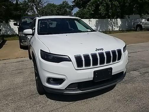 Bright White Clearcoat 2019 Jeep Cherokee Limited