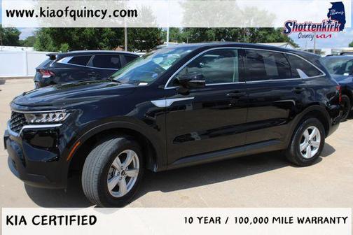 Ebony Black 2022 Kia Sorento LX