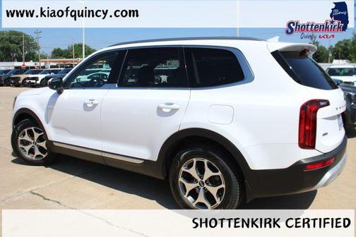 White 2021 Kia Telluride EX