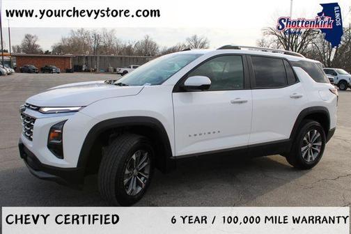 Summit White 2025 Chevrolet Equinox 1LT