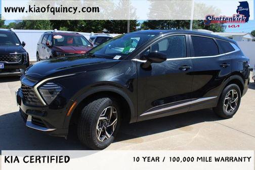 Fusion Black 2024 Kia Sportage LX