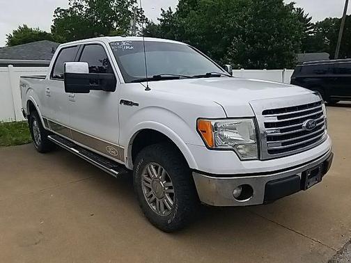 Oxford White 2013 Ford F-150 Lariat