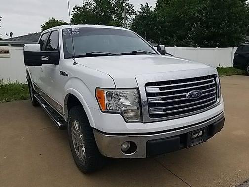 Oxford White 2013 Ford F-150 Lariat