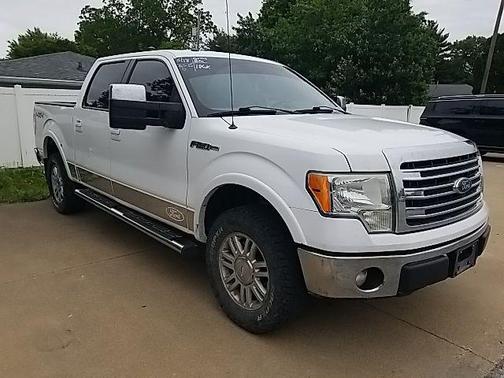 Oxford White 2013 Ford F-150 Lariat