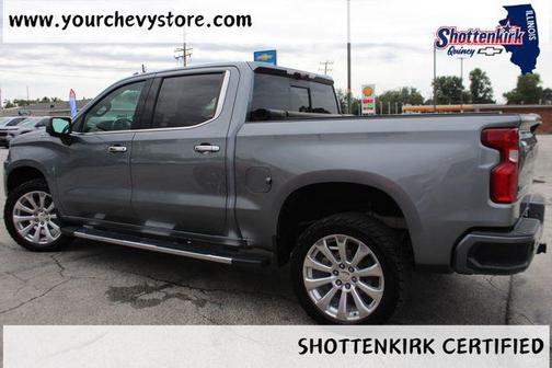 Satin Steel Metallic 2020 Chevrolet Silverado 1500 High Country