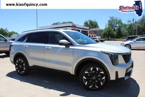 Ivory Silver 2026 Kia Sorento EX