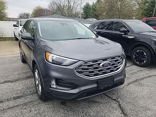 Carbonized Gray Metallic 2024 Ford Edge Titanium