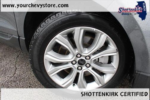 Carbonized Gray Metallic 2024 Ford Edge Titanium