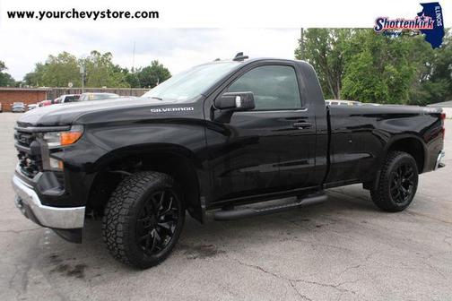 Black 2026 Chevrolet Silverado 1500 WT