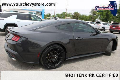 Dark Matter Gray Metallic 2024 Ford Mustang EcoBoost