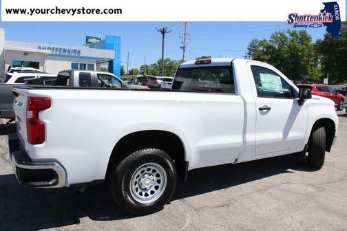 Summit White 2026 Chevrolet Silverado 1500 WT