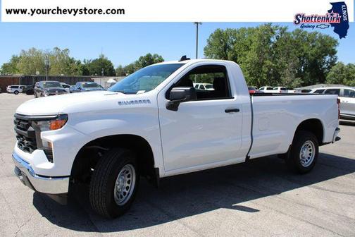 Summit White 2026 Chevrolet Silverado 1500 WT
