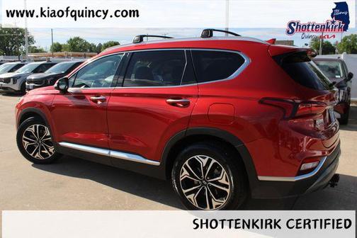 Lava Orange 2020 Hyundai SANTA FE SEL 2.4